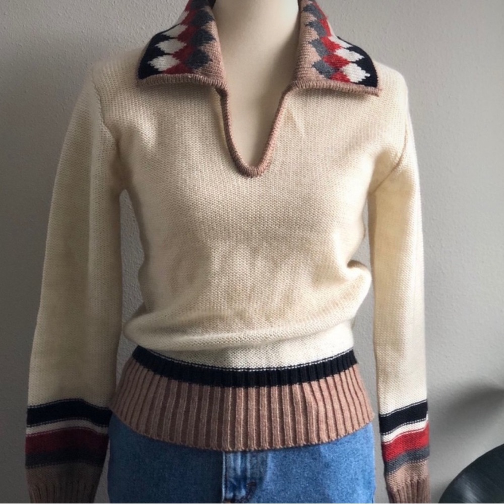‼️SOLD‼️Vintage sweaterNeck‼️SOLD‼️